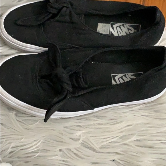 vans bow tie shoes